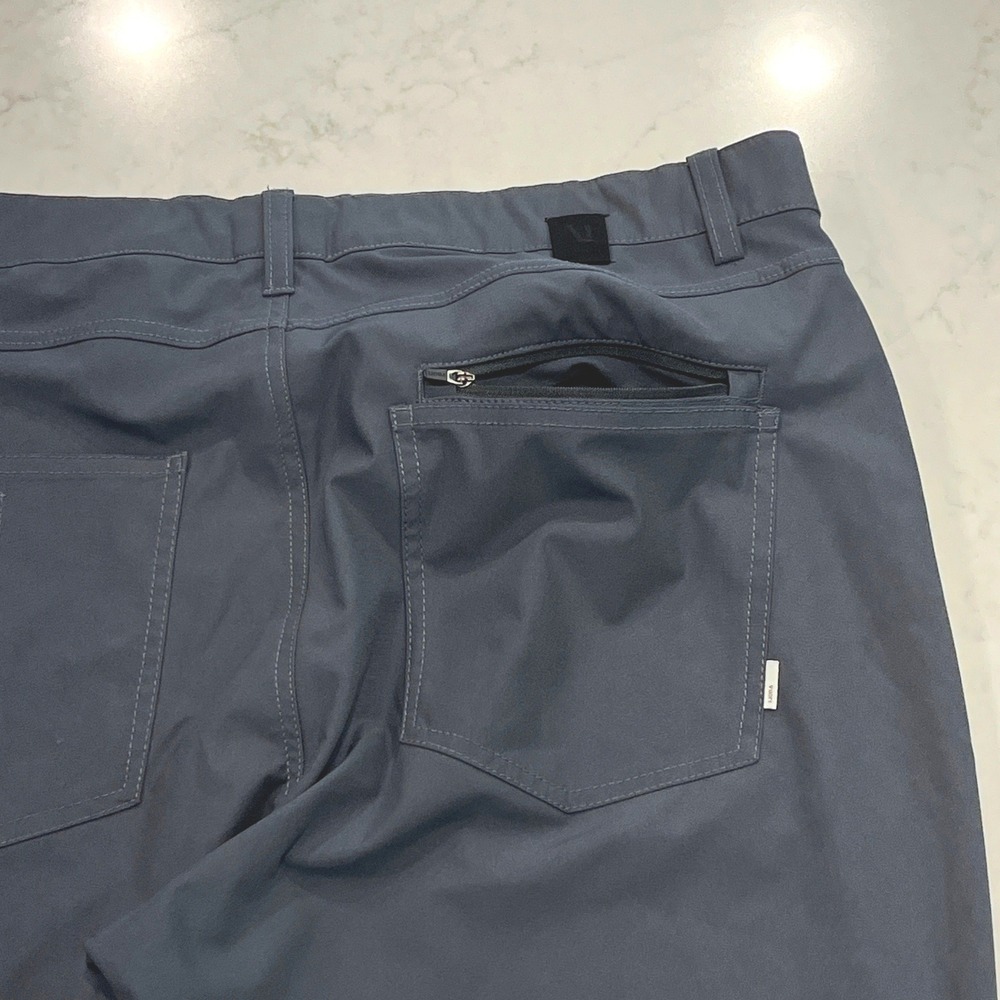 Vuori Meta Pant Mens 38 x28" Dark Gray Stretch Tech Performance Casual Classic - Picture 8 of 12
